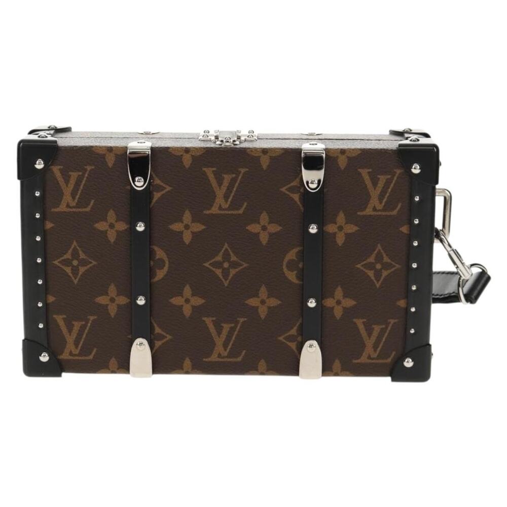 Louis Vuitton Monogram Macassar Wallet Trunk Long Brown